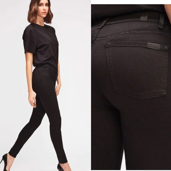 7 For All Mankind Denim - 7 For All Mankind
The High-waist ankle Skinny Slim Illusion luxe Jeans
